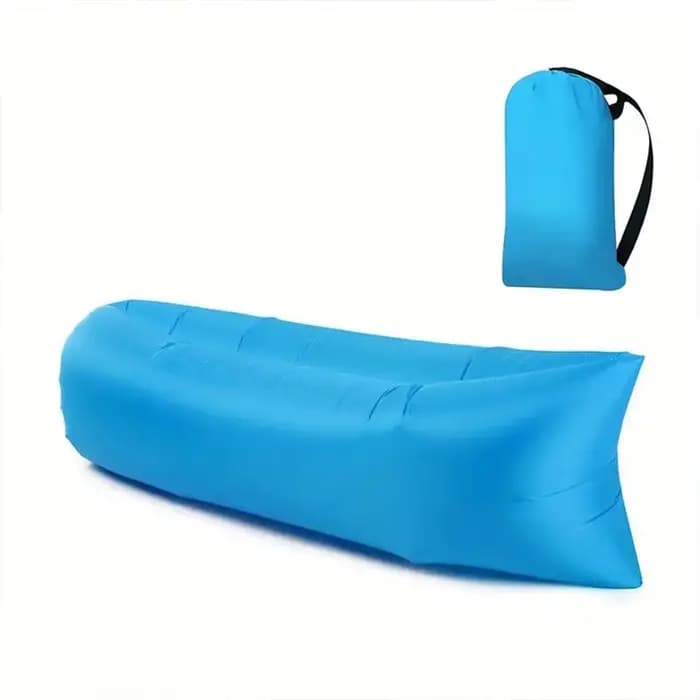 Canapé gonflable portable à gonflage rapide, imperméable, pour la plage, le camping, la piscine et l