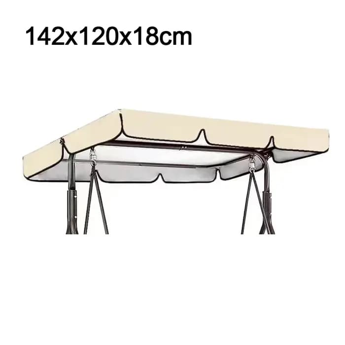 Balançoire extérieure chaise auvent cour balançoire étanche jardin Patio meubles couverture anti-pou