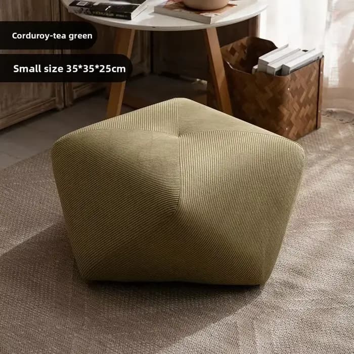 Tabouret octogonal en bois massif pour usage domestique, canapé à langer, repose-pieds, tabouret bas