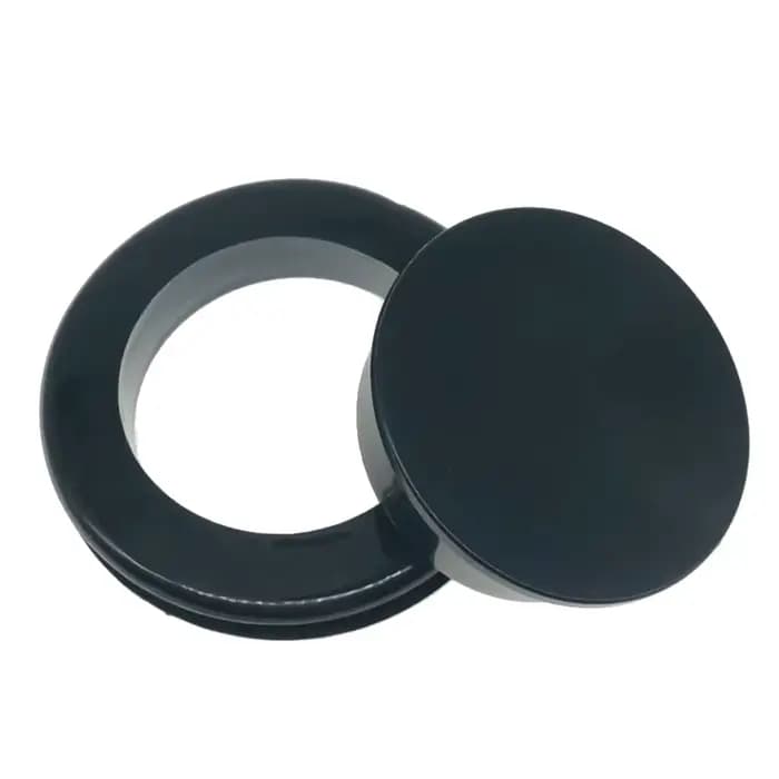 Pare-soleil en silicone transparent pour jardin extérieur, anneau de trou de parapluie avec manchon