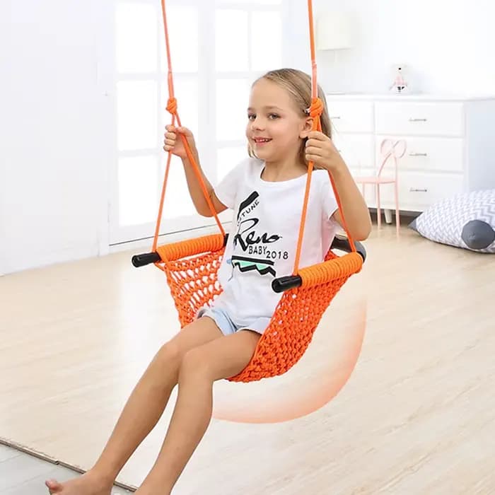 Portable enfant jardin balançoire chaise suspendue enfants maternelle chaise extérieur intérieur tis