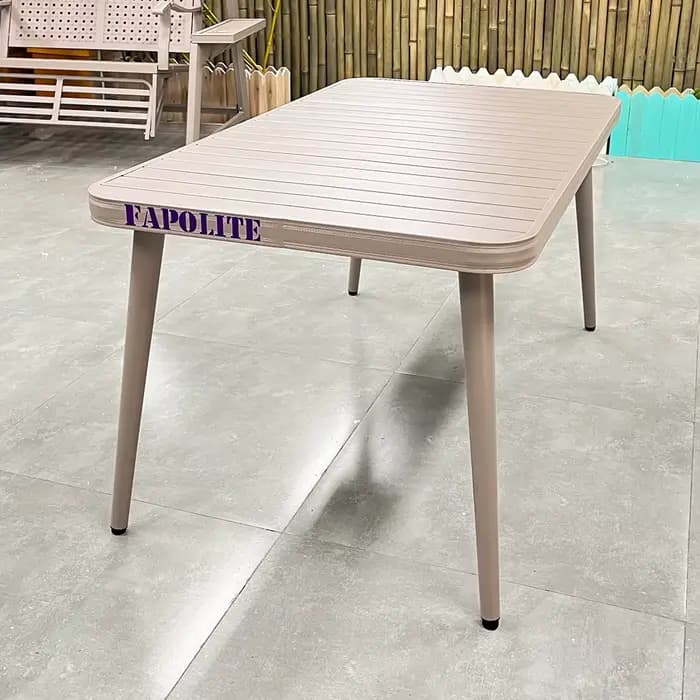 Table à manger et chaise de Patio, mobilier de jardin, ensemble de Table et chaises d'extérieur en a