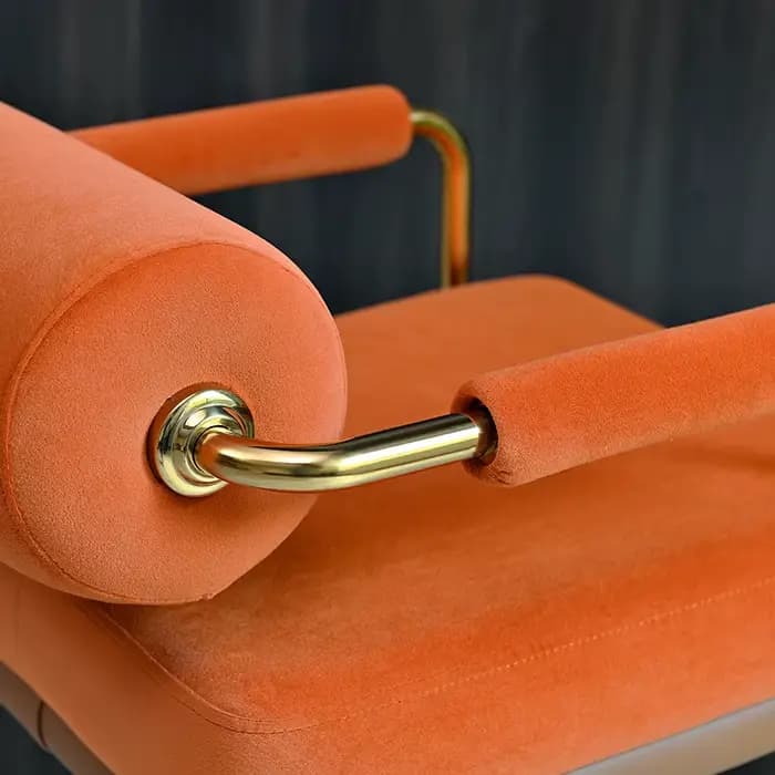 Tabourets de Bar de luxe modernes avec dossier et tabouret de Bar pivotant de comptoir de Base dorée