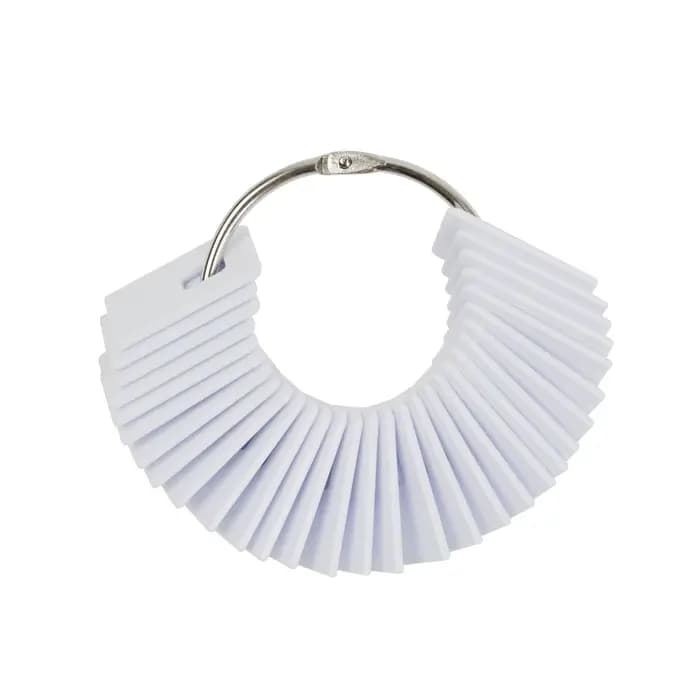 Anneaux de couleur de cheveux, 30 pièces, échantillons de cheveux pour Salon de coiffure, commode, g