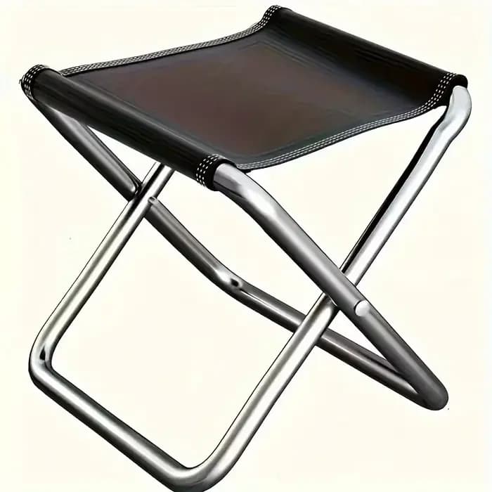 Tabouret pliant compact ultra léger, durable, portable, design peu encombrant pour les voyages, le c