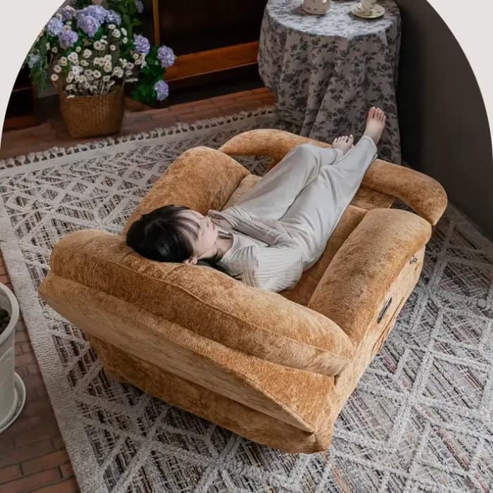 Massage chauffage USB canapé luxe rotatif commande vocale simple petite Chaise canapé salon moderne