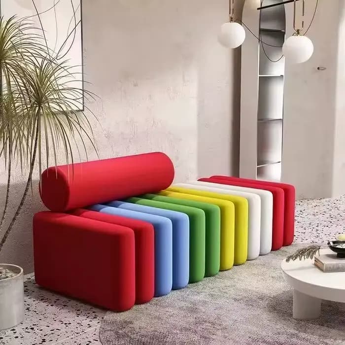 Banc à chaussures de luxe léger pour entrée et salon *Meuble à chaussures domestique moderne, simple