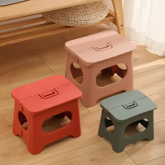 Tabouret pliant en plastique Portable tabouret de pêche en plein air petit tabouret banc pour enfant