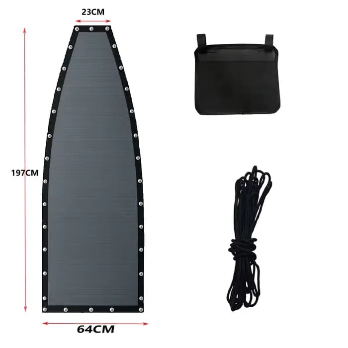 Tissu de remplacement pour hamac de jardin, tissu inclinable noir pour l'extérieur, tissu de remplac