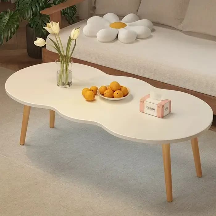 Table à thé, salon, petit ménage, table à thé, canapé moderne, petite table, balcon, petite table ro
