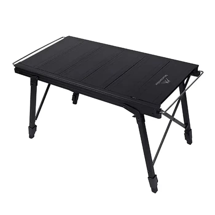 MOUNTAINHIKER 2026 Nouvelle Table IGT 3, 4 ou 5 Unités Pliante Noire et Argentée pour le Camping