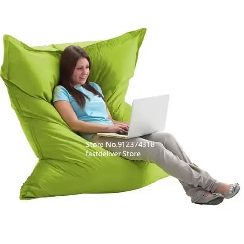 Pouf flottant surdimensionné de luxe, peut accueillir confortablement deux adultes, sac de haricot f