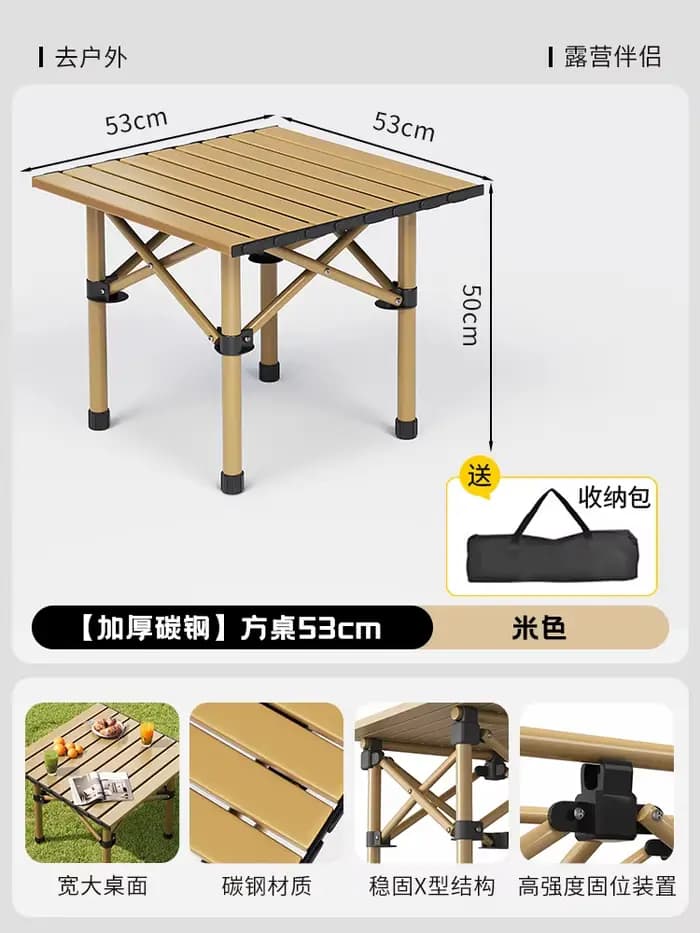 Table extérieure de jardin pliante adulte moderne Portable salon Table extérieure chaise de salle à