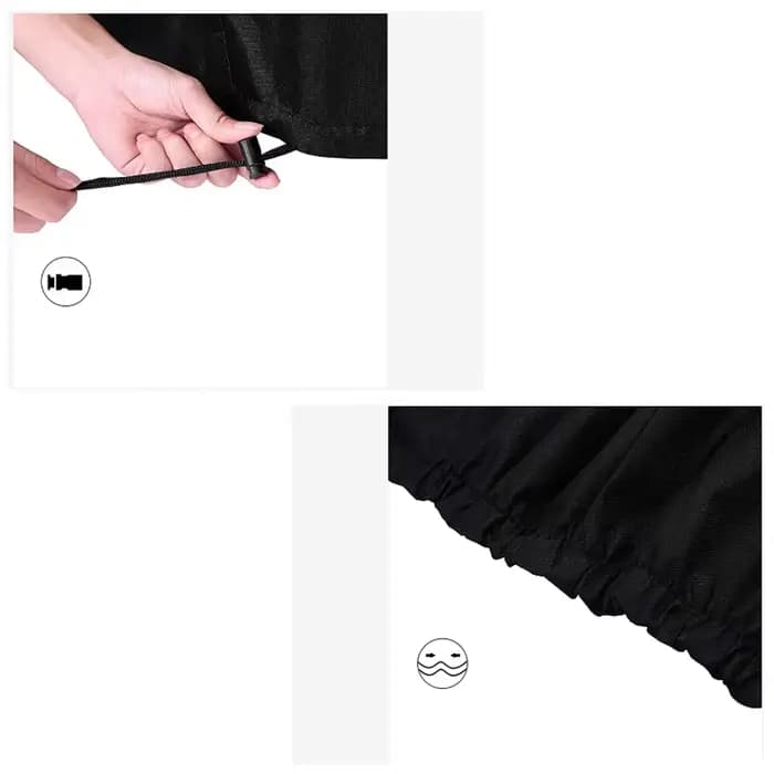 Housse de protection pour Barbecue en tissu Oxford 600D, pour Weber série Q200/2000, imperméable et