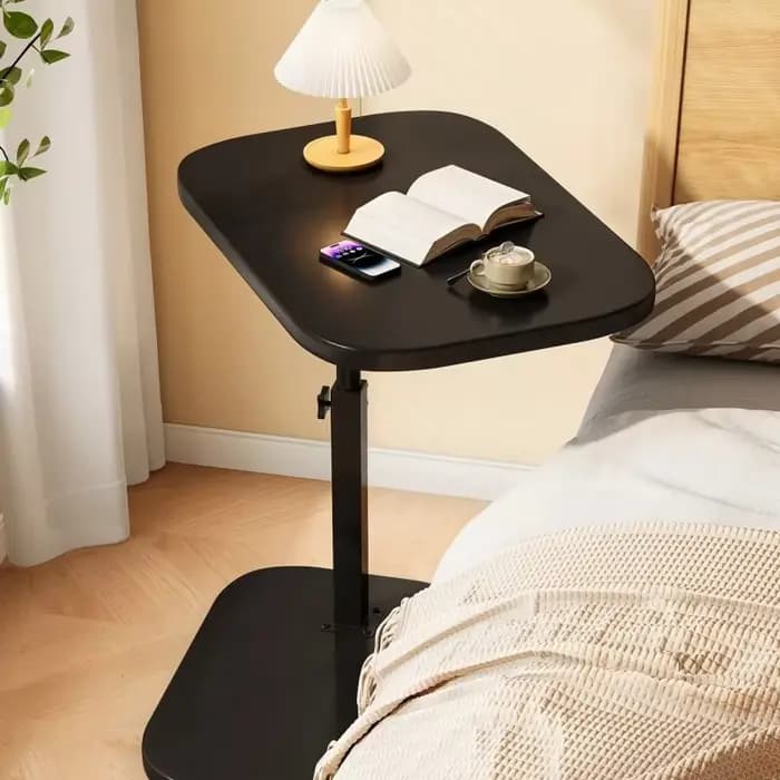 Table basse relevable réglable en hauteur en bois composite, table d'appoint multi-usages, table de