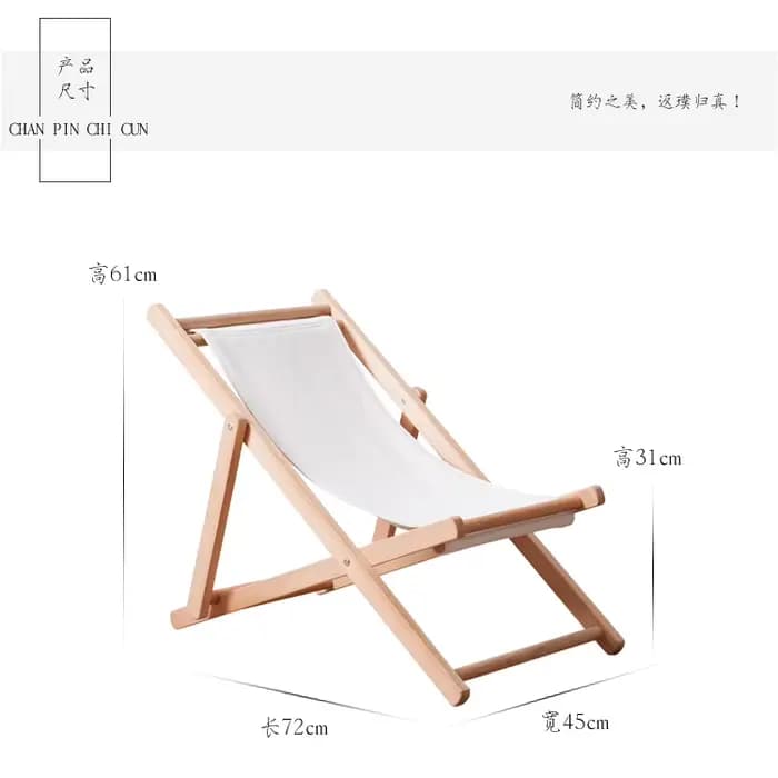 Chaise pliante basse légère De plage, Portable et réglable, pour Camping, balcon, meubles De détente
