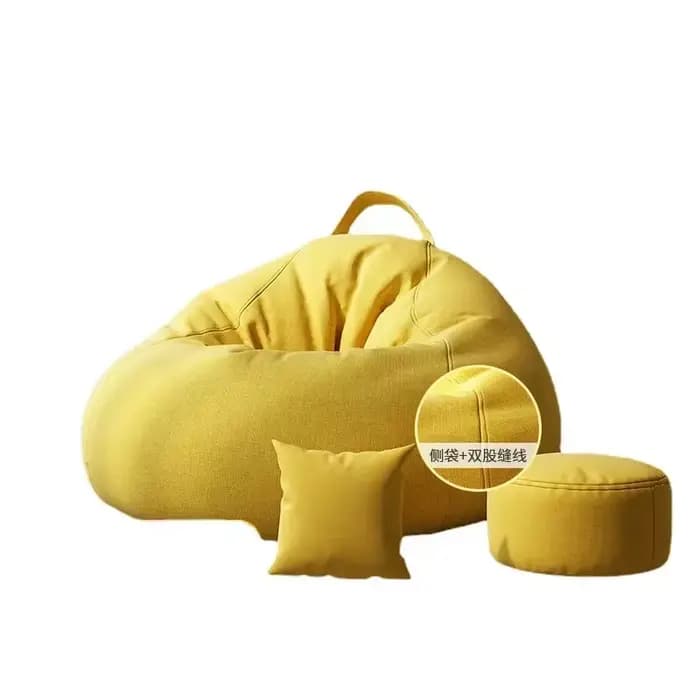Paresseux canapé pouf personne seule peut s'allonger et dormir sol canapé muebles pouf chaise avec r