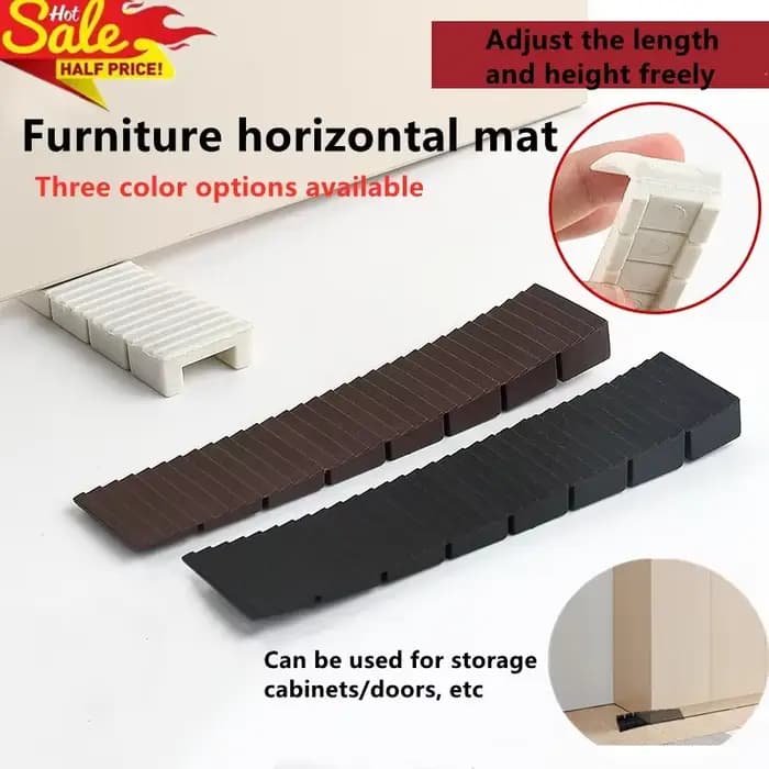 Nouveau 10 pièces cales en plastique pour meubles pour niveler la capacité de poids cales composites