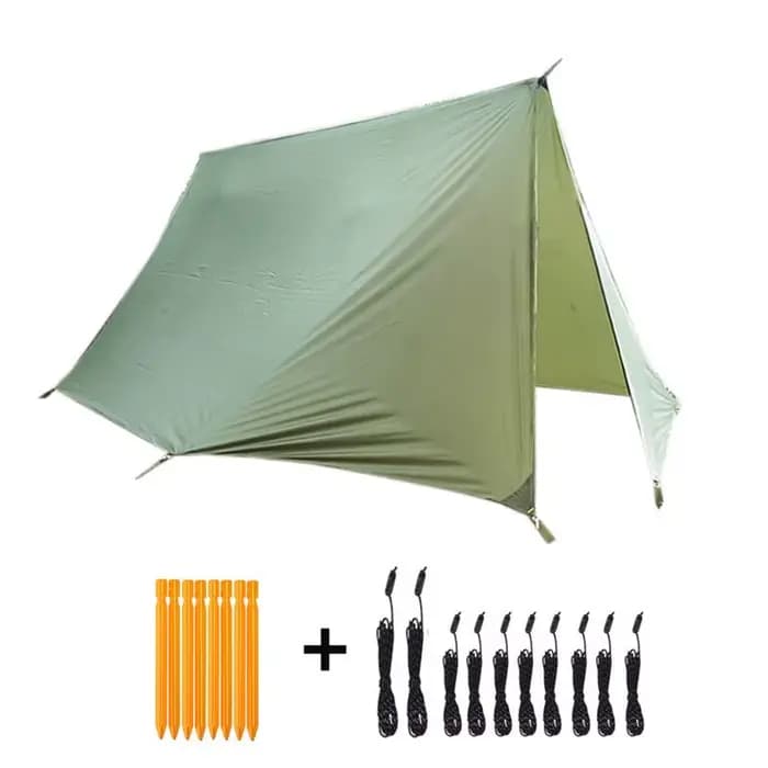 Tente de camping sans poteau Skyscreen Wildlife : idéale avec tapis de sol extérieur et auvent de ma