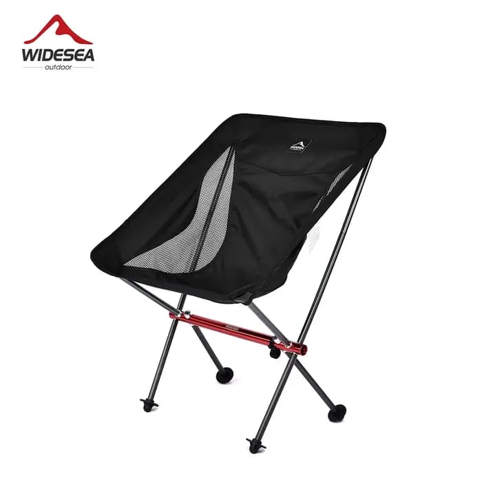 Widesea Chaise longue pliante pour voyage, camping, pêche, plage, détente, loisirs, pique-nique