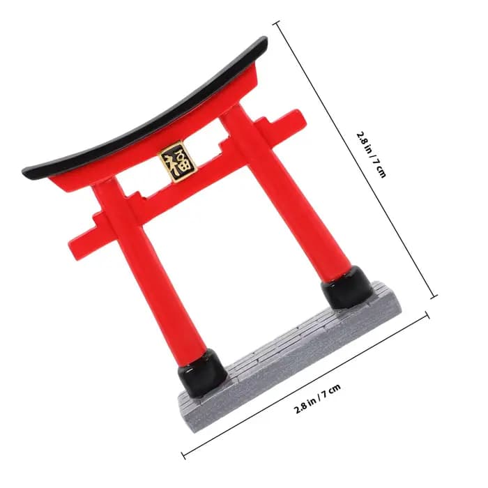 Ornement de simulation Torii pour aquarium, décoration DIY pour aquarium, décoration de paysage de j