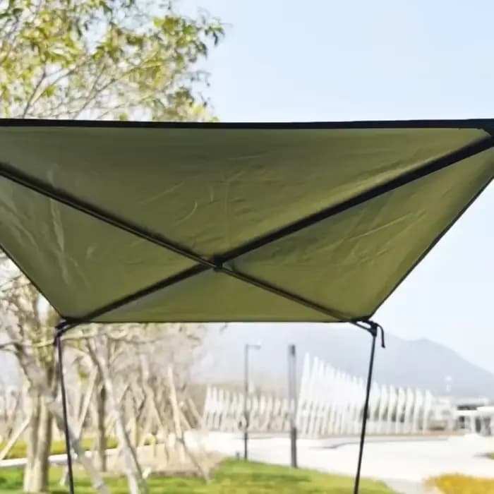 Chaises de plage pliantes d'extérieur, pare-soleil imperméable multifonctionnel pour la pêche, équip