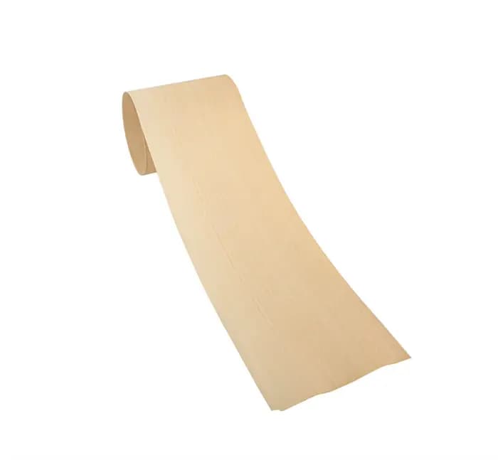 L:2.6 mètres largeur: 200mm T:0.5mm feuilles de placage de bois massif de grain droit de hêtre blanc