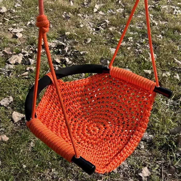Portable enfant jardin balançoire chaise suspendue enfants maternelle chaise extérieur intérieur tis