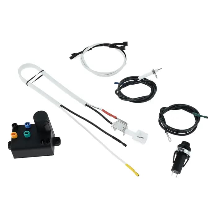 Kit d'Allumage de Grille de Barbecue de Remplacement, avec Panneaux de Commande Montés à l'Avant, po