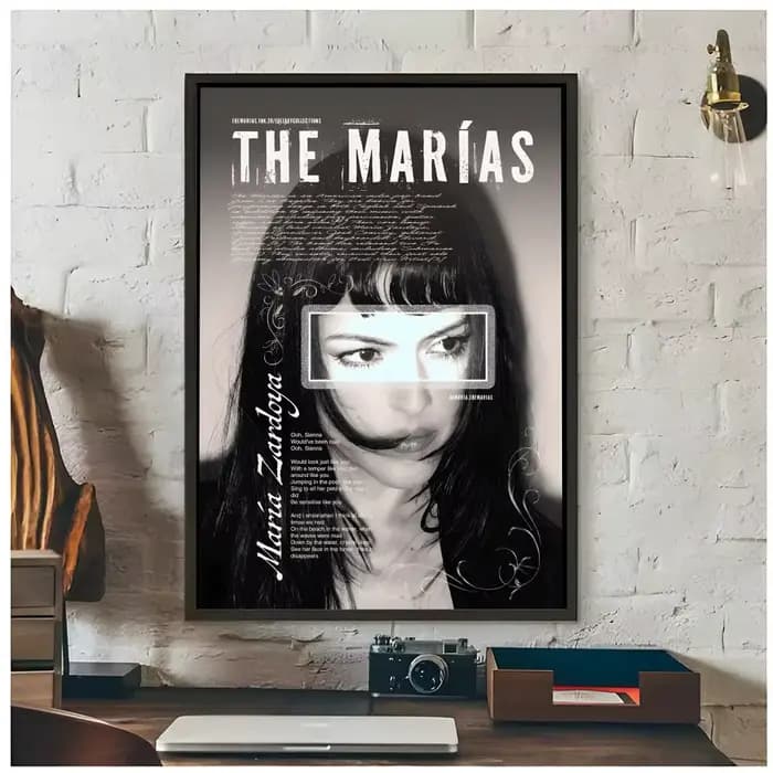 Affiche d'album S-Submarine The Marias, décoration artistique haut de gamme et cadeau pour la maison
