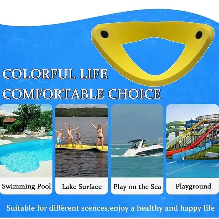 Chaise de piscine flottante pliable pour enfants, Grand flotteurs, chaise longue gonflable pliable,