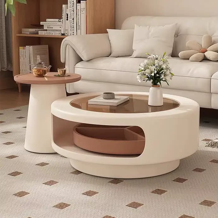 Table basse Design français moderne luxe Premium beauté Table basse minimaliste Kawaii Table Basse m