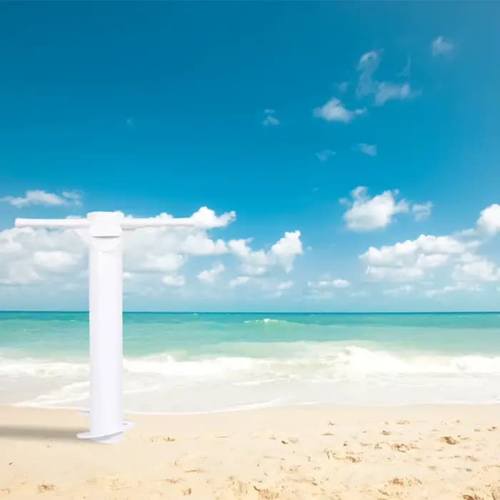 Support de parapluie de plage rotatif 3/5, inserts coupe-vent, équipement de prise de parapluie en s