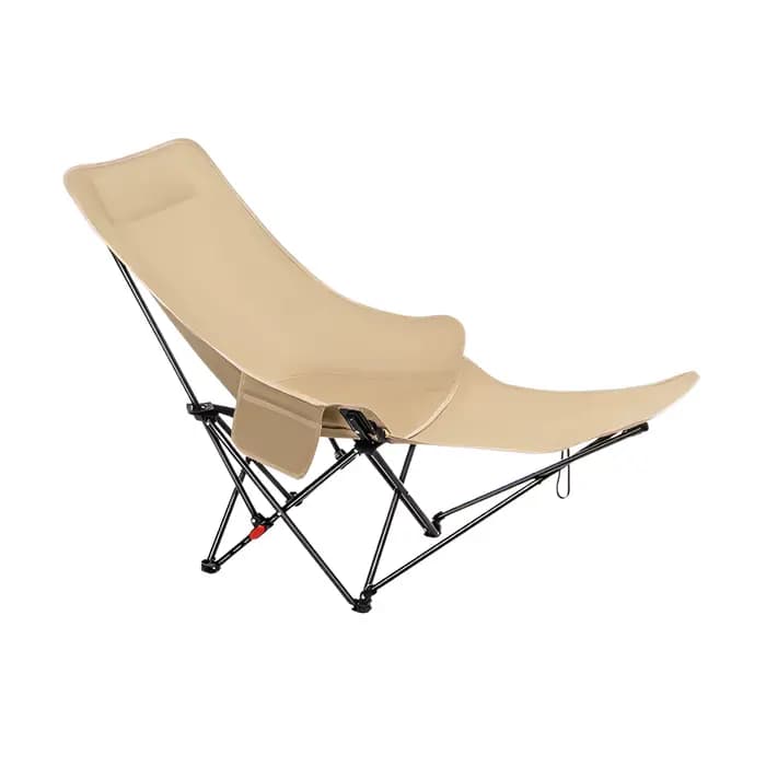 Chaise pliante réglable d'extérieur, chaise de Camping Portable couchée ou assise, chaise de balcon