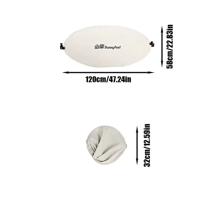 Mini chaise pliante de plage d'extérieur avec pare-soleil, abri de camping léger et portable, tente