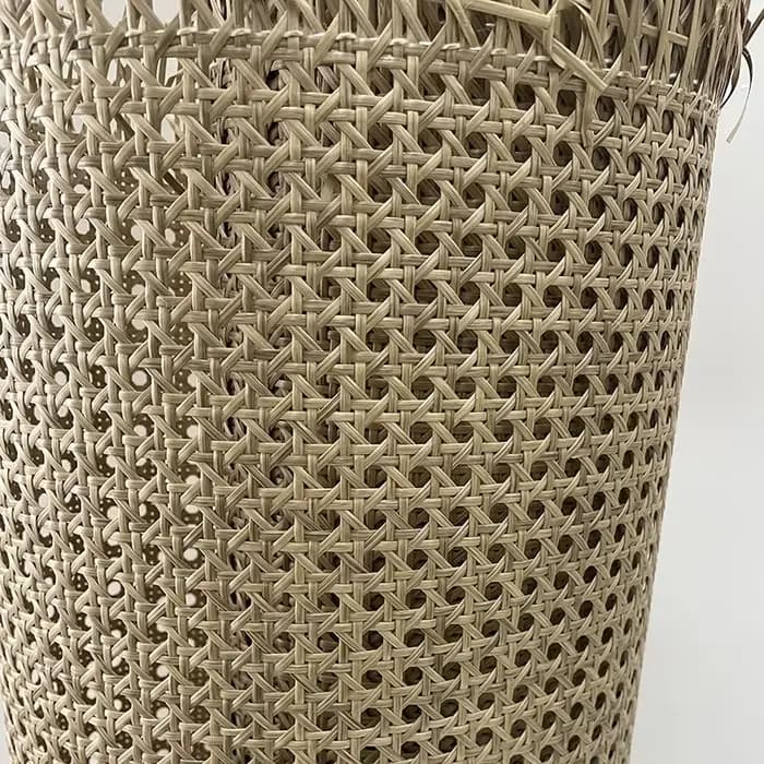 Multi taille nouvelles couleurs indonesiennes en plastique rotin canne chaise Table meubles matériel