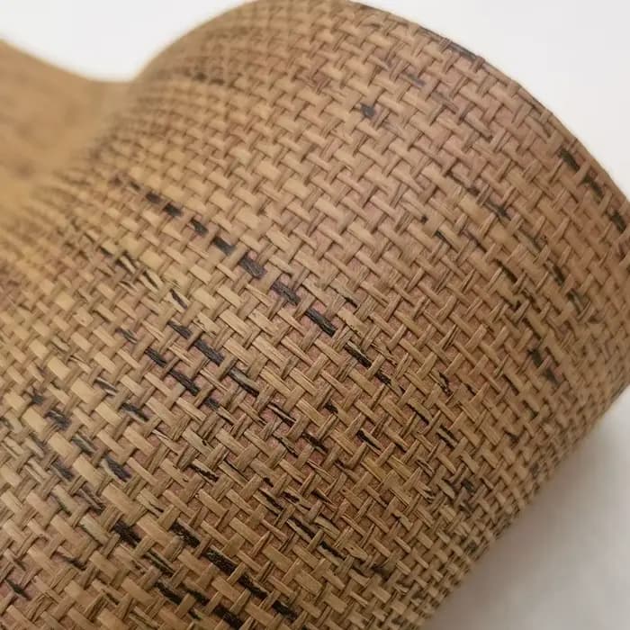 L:2.5 mètres de largeur: 450mm Design hôtel décorer herbe naturelle tissu meubles autocollant bricol