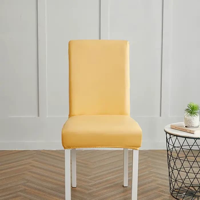 Housse de chaise en Faux cuir, 1 pièce/2 pièces/4 pièces/6 pièces, housse de chaise élastique imperm