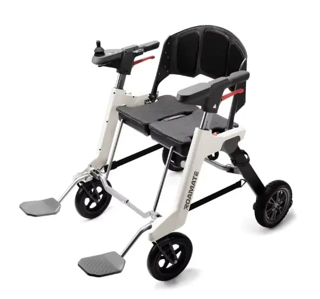 Fauteuil roulant électrique pliable léger pour adultes, fauteuil roulant motorisé portable, aide à l