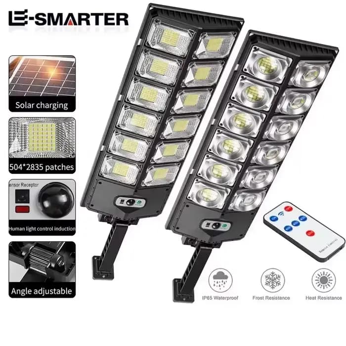 Lampes Solaires LED d'Extérieur Étanches, Applique Murale Super Lumineuse, Détecteur de Mouvement, T