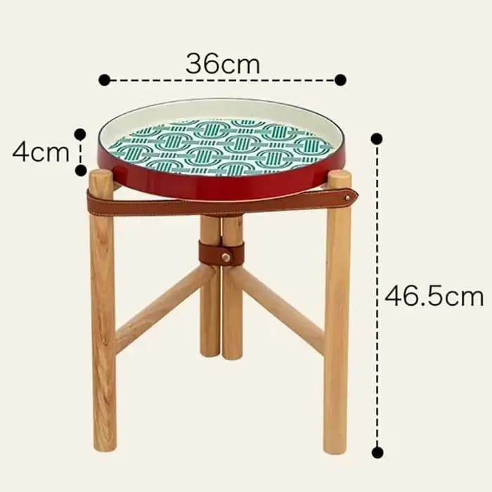 Tables basses de luxe en bois massif, table d'appoint de canapé vintage, petite escalier circulaire