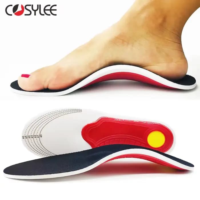 Semelle intérieure orthopédique Support de voûte plantaire semelles orthopédiques pour pieds plats p