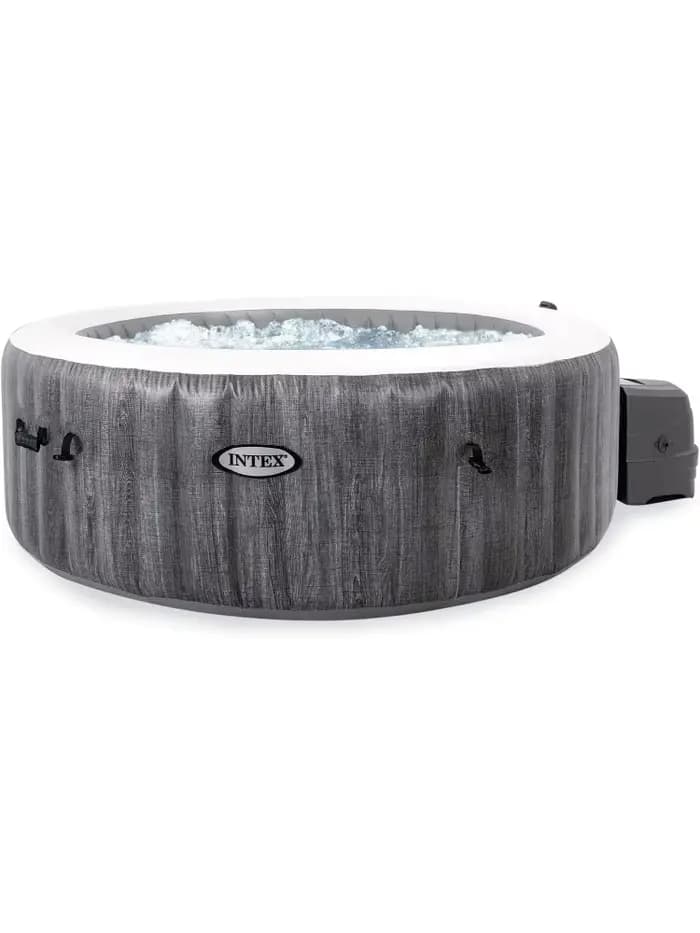 28439EP PureSpa Plus Greywood gonflable jacuzzi Bubble Jet Spa et Kit d'accessoires d'entretien avec