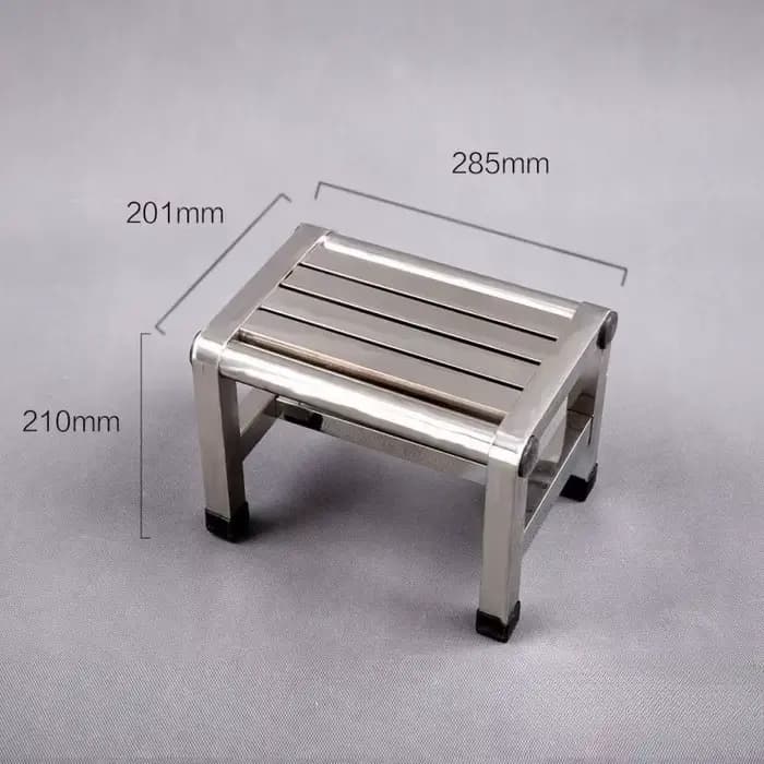 Tabouret épais en acier inoxydable, Tabouret de cueillette de légumes, tabourets bas imperméables en
