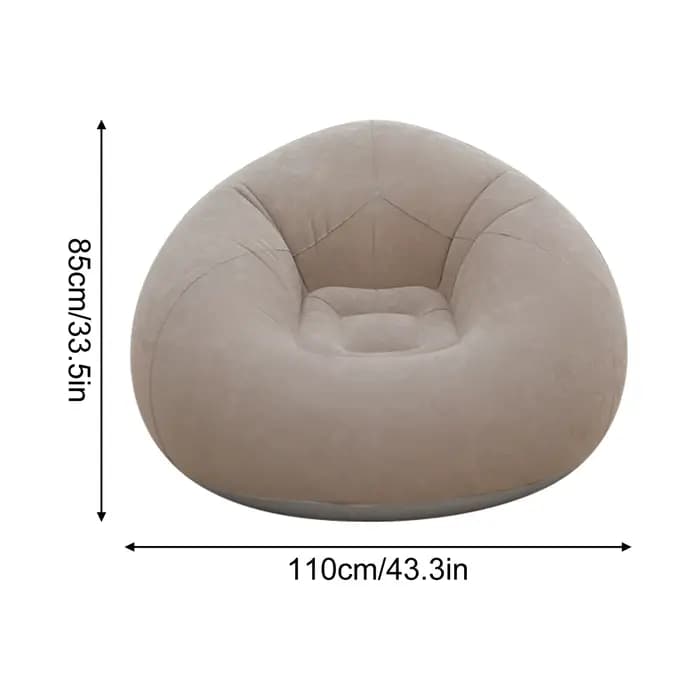Canapé sphérique gonflable, fauteuil de relaxation individuel, pour extérieur et intérieur, idéal po