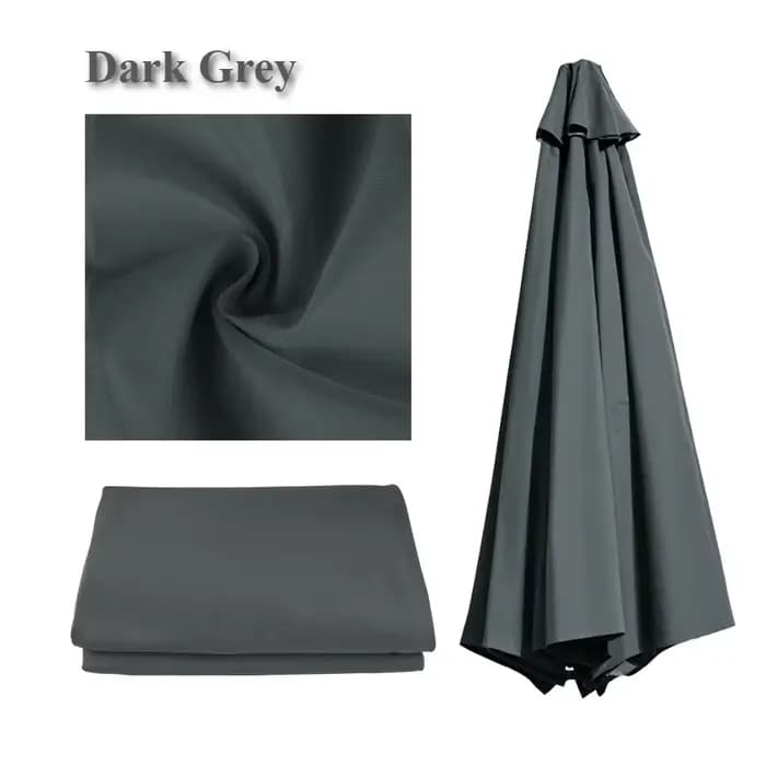 Couverture de Parasol imperméable, tissu de remplacement, voile d'ombrage pour Patio extérieur, jard