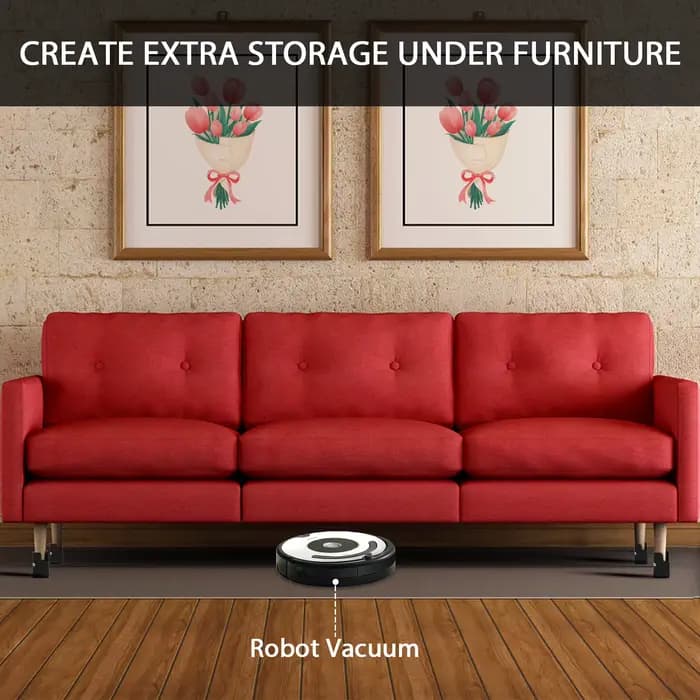 4/8 pièces réglable chaise Riser vis pince 5/10cm hauteur robuste canapé Tables lit meubles Risers b