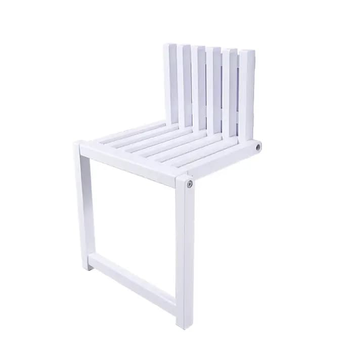 Chaise pliante murale en bois massif, pour porche, porte, armoires à chaussures, gain de place, sall
