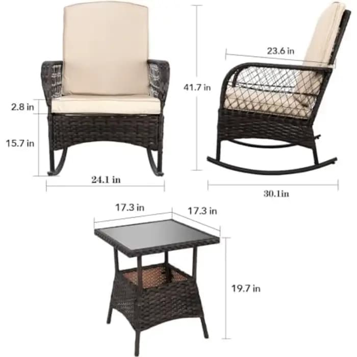 Ensemble de meubles de Patio, chaise d'extérieur en rotin, canapé en osier, ensembles de Conversatio