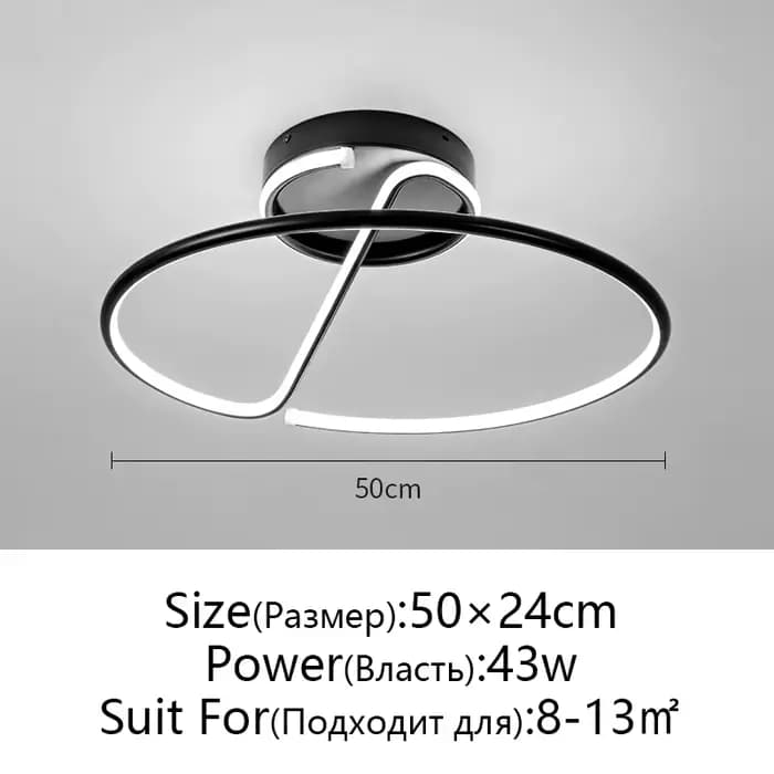 Lampe de salon, lustres LED, éclairage intérieur, luminaire de cuisine, lampes lustres, luminaire bl
